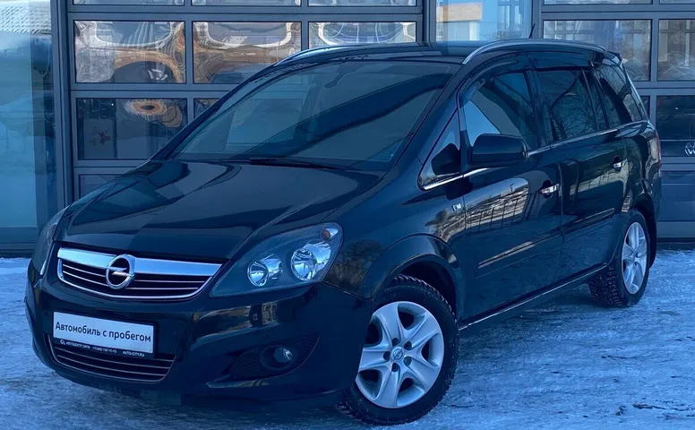 Opel Zafira B Рестайлинг