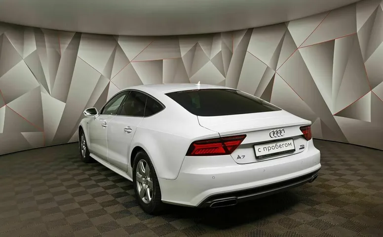Audi A7 3.0 TDI S tronic quattro (245 л.с.) Белый