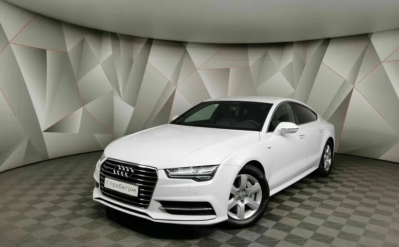 Audi A7 3.0 TDI S tronic quattro (245 л.с.) Белый