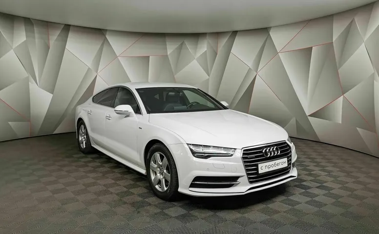 Audi A7 3.0 TDI S tronic quattro (245 л.с.) Белый
